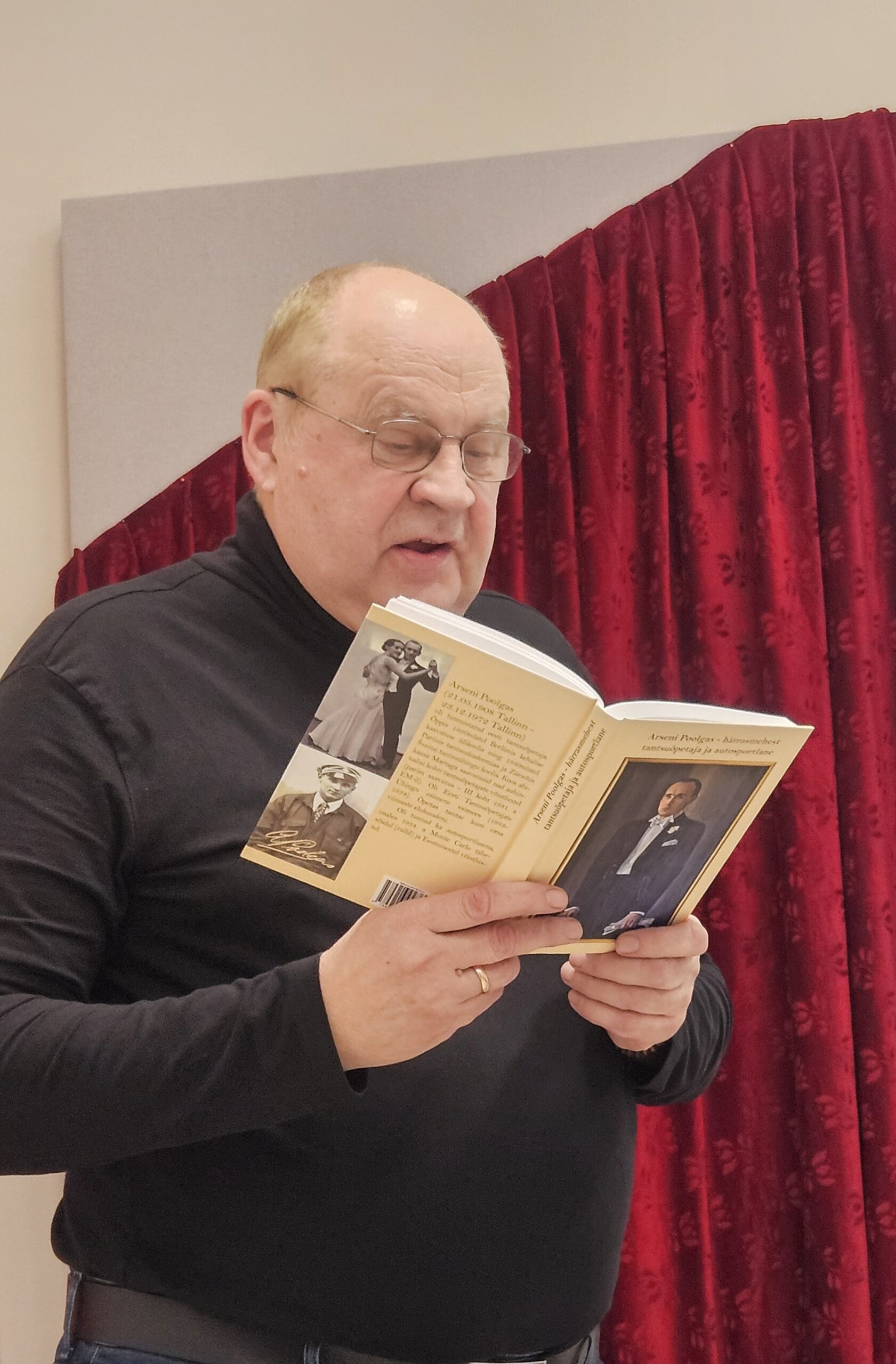 See Jaak Valdre raamat räägib tantsuõpetajast. Foto Riina Holtsmeier.