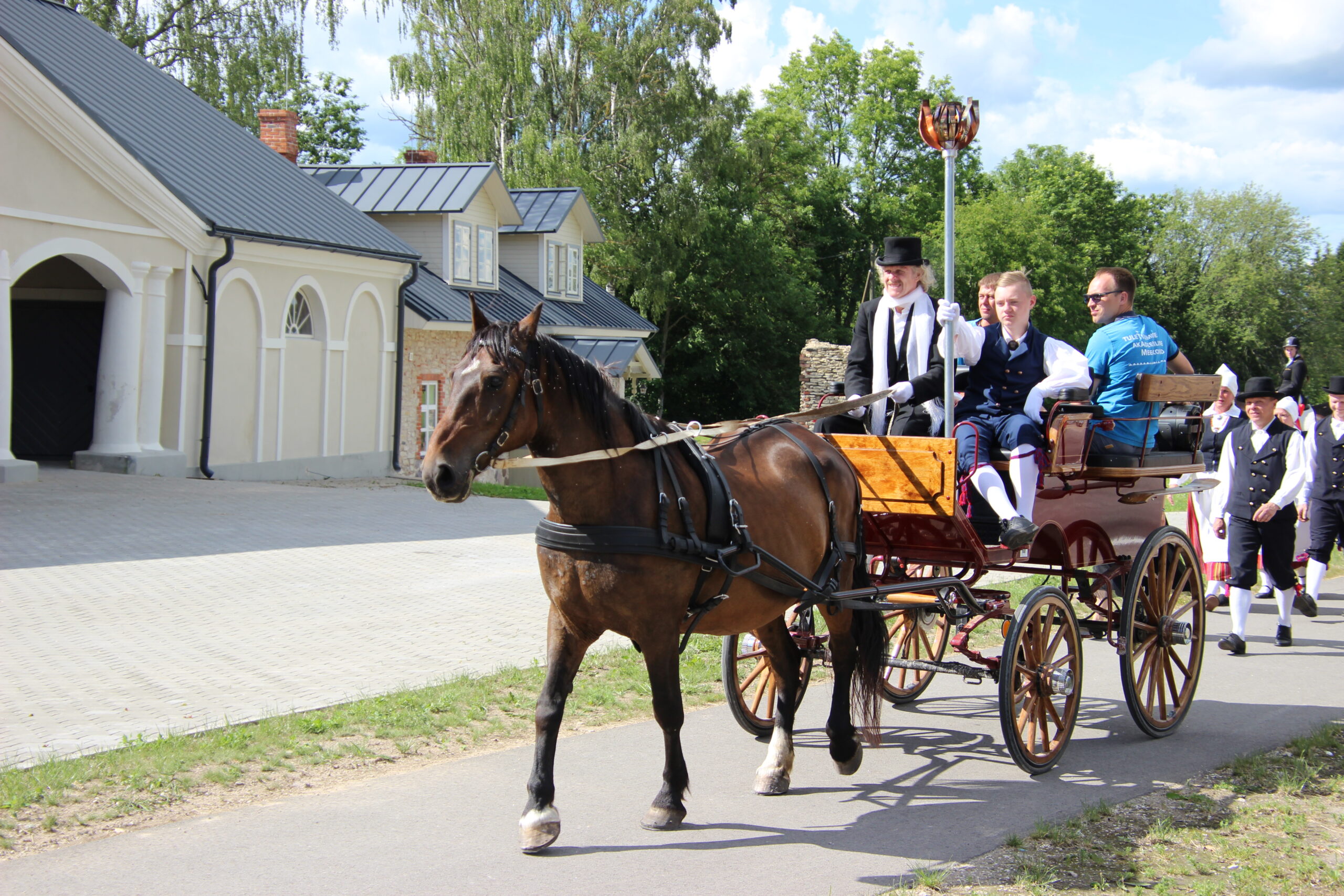 Tuli saabub Pajusisse. Meenutus 2019. aastast. Foto Raimo Metsamärt