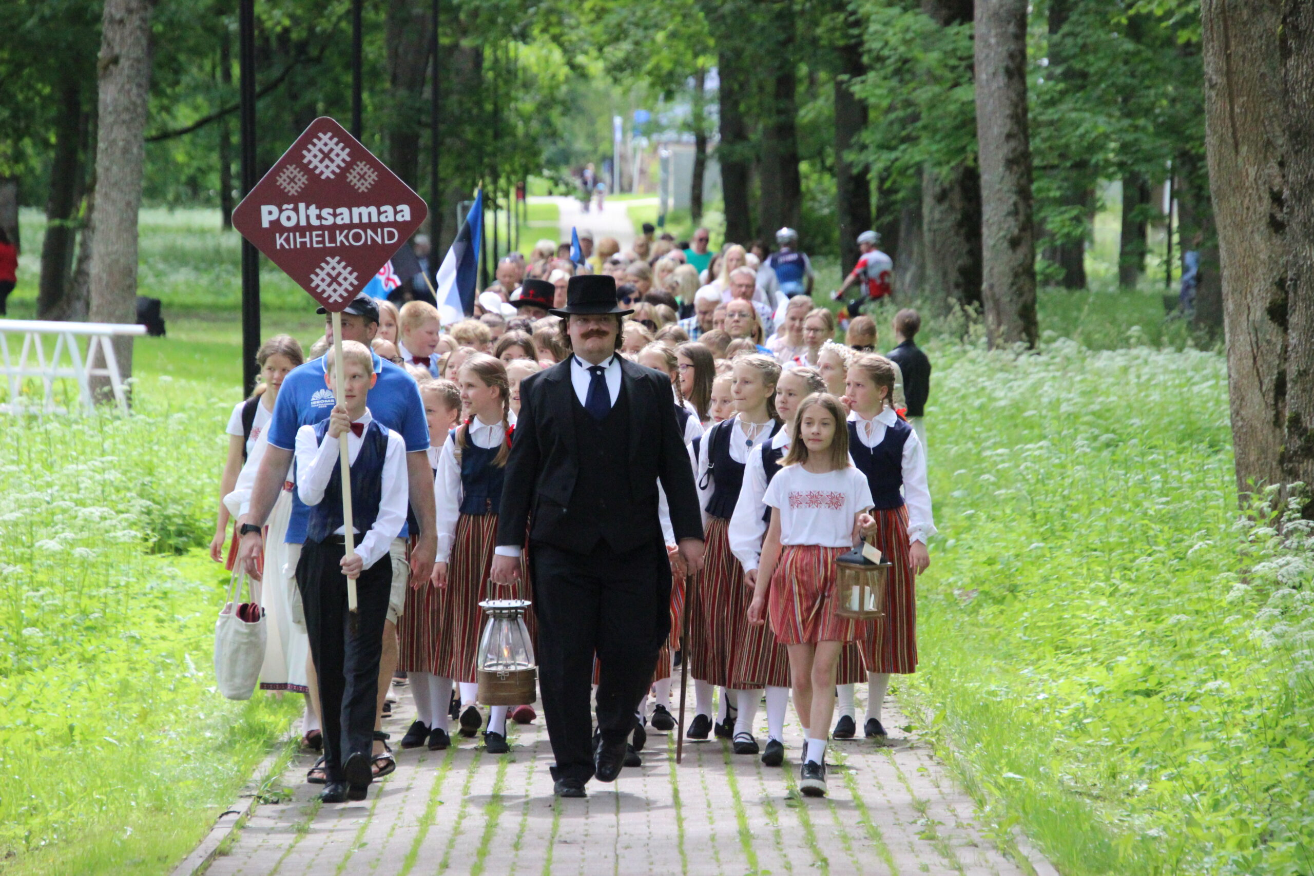 Tuli saabus lossihoovi K.A. Hermanni (Samuel Axel Maikalu) juhtimisel. Foto Raimo Metsamärt