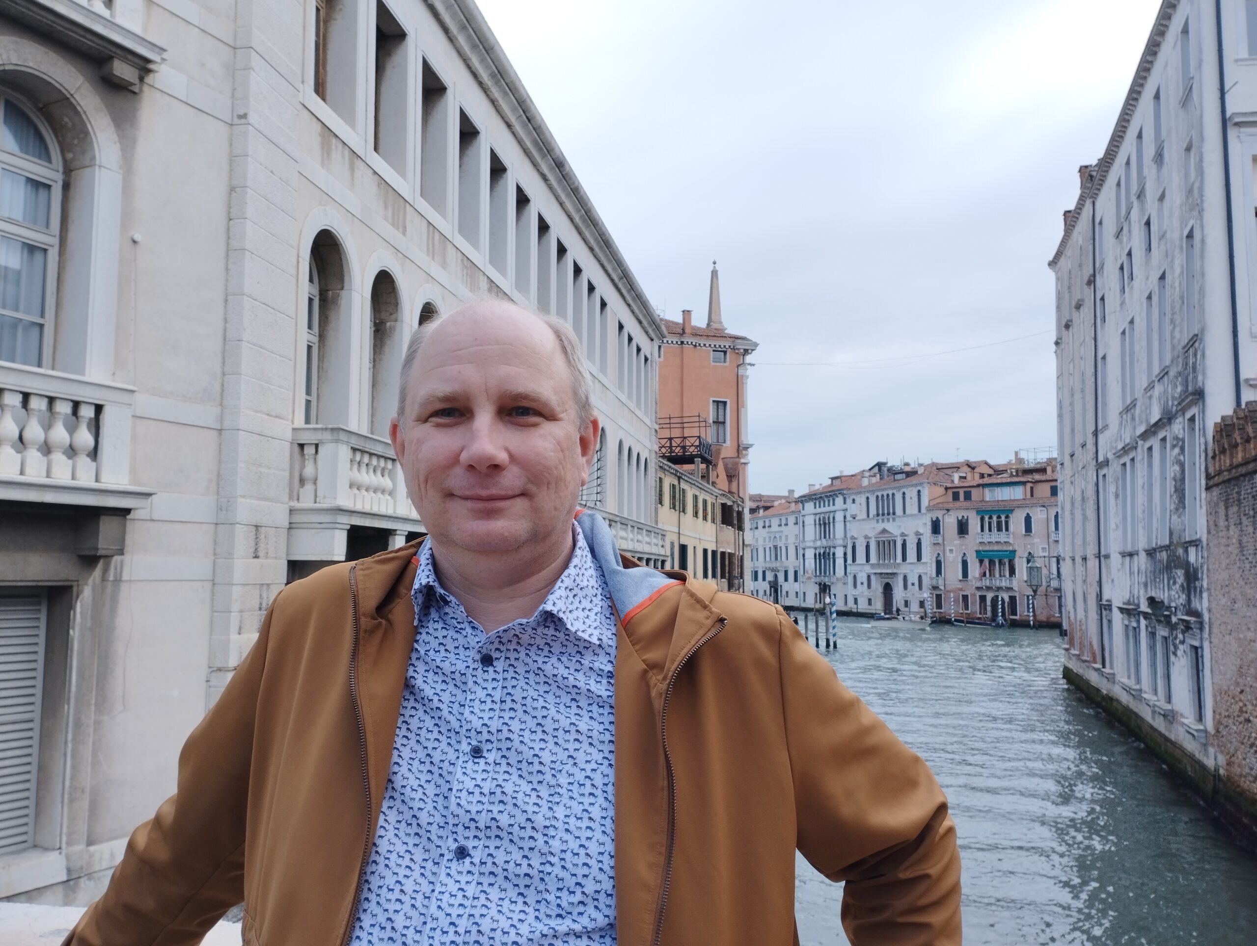 Raivo Kalle Veneetsiaga tutvumas. Foto erakogu
