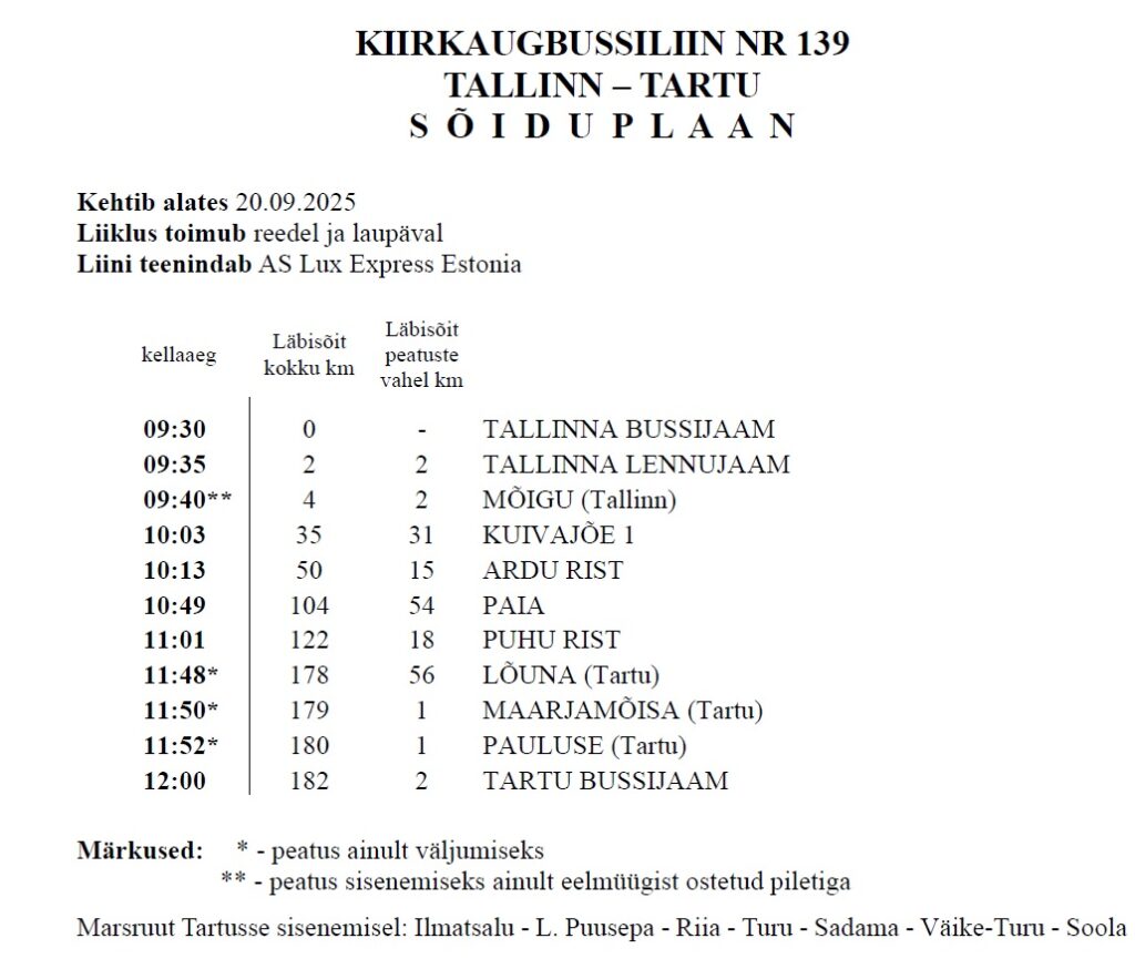 Sõiduplaan