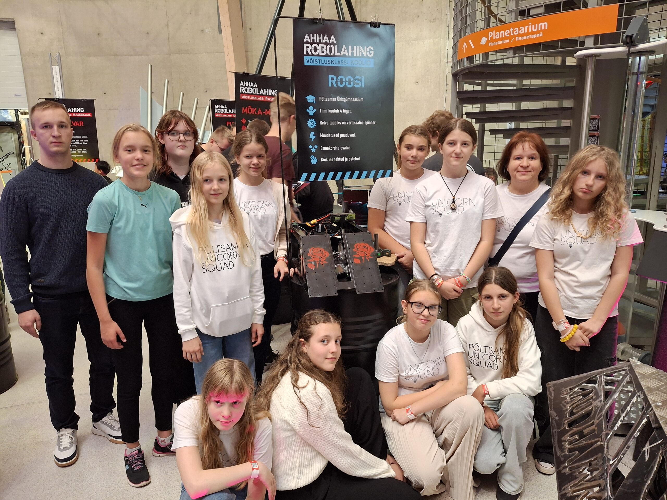 Kvalifikatsioonivõistlusel AHHAA keskuses. Fotod Marika Viks