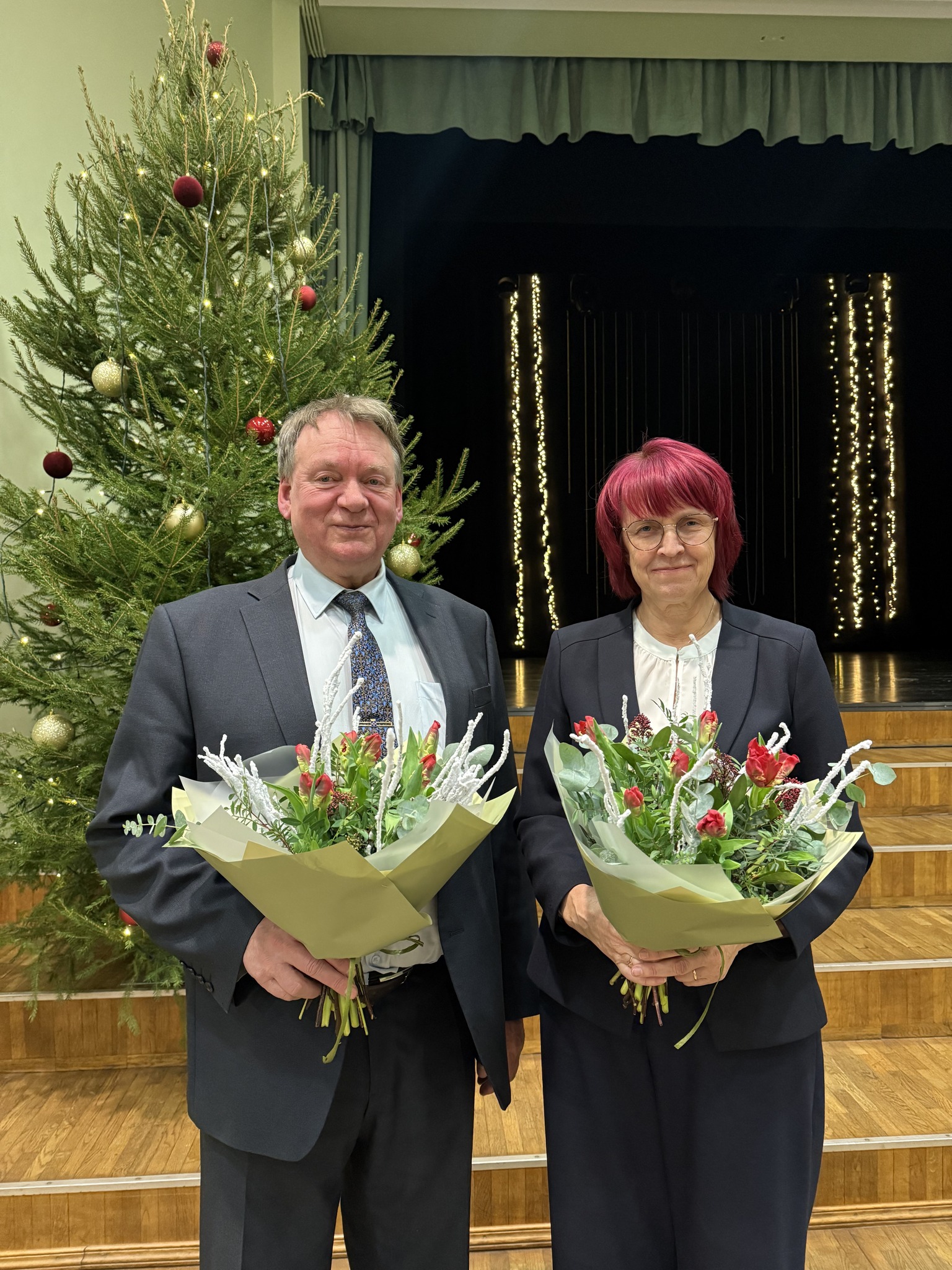 Andres Vään ja Reet Alev. Foto erakogu