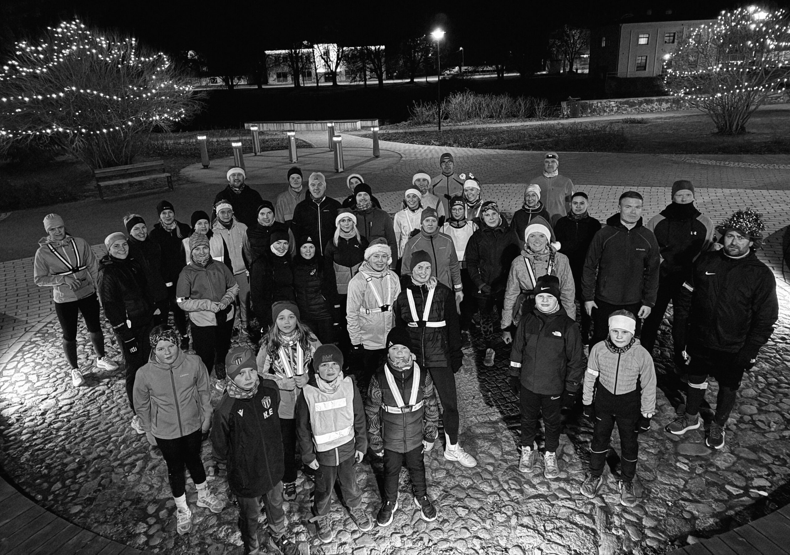 Pühade-eelsel sörgil osales üle 40 spordihuvilise. Foto erakogu