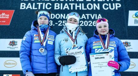 Mirtel Saar võitis Lätis esikoha. Foto erakogu