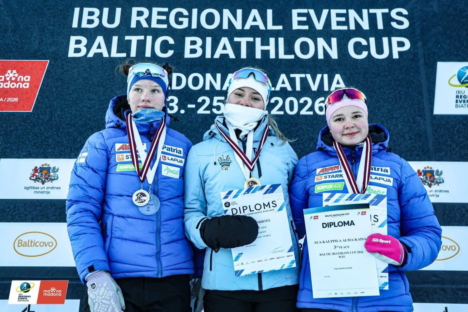 Mirtel Saar võitis Lätis esikoha. Foto erakogu