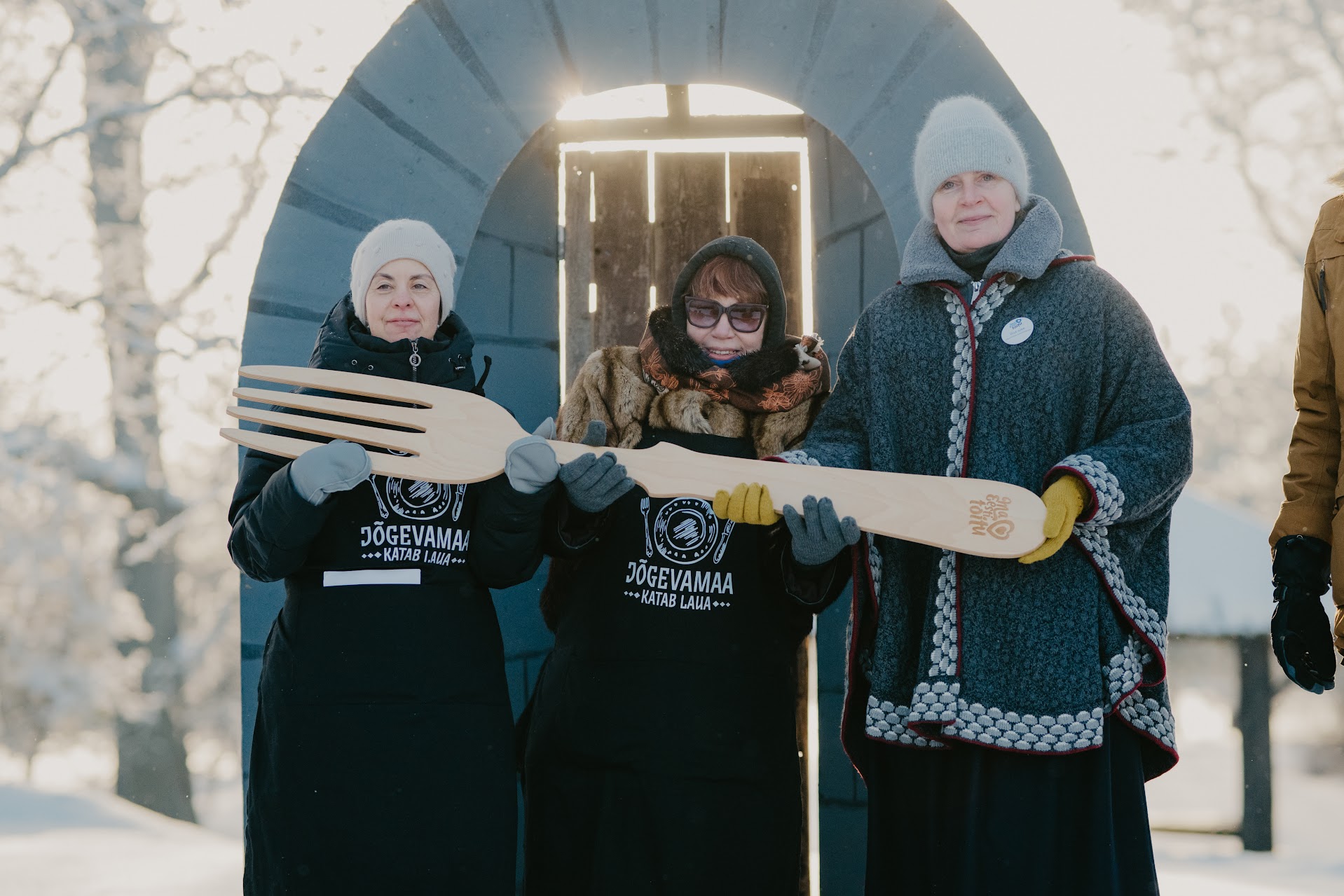 Rändkahvel jõudis Jõgevamaale. Foto Liina Laurikainen