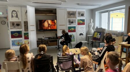 Animatsiooni töötoas toimus palju põnevat. Foto Gerli Räni