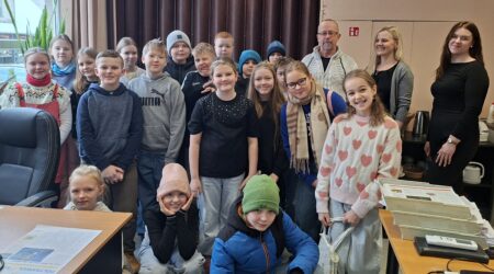 Pärast erinevate ülesannete lahendamist oli tore ka ühispilti teha. Foto Raimo Metsamärt