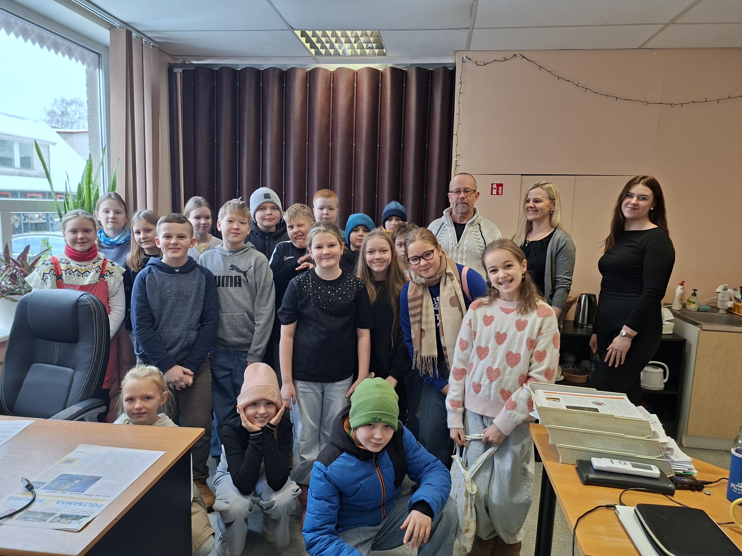 Pärast erinevate ülesannete lahendamist oli tore ka ühispilti teha. Foto Raimo Metsamärt