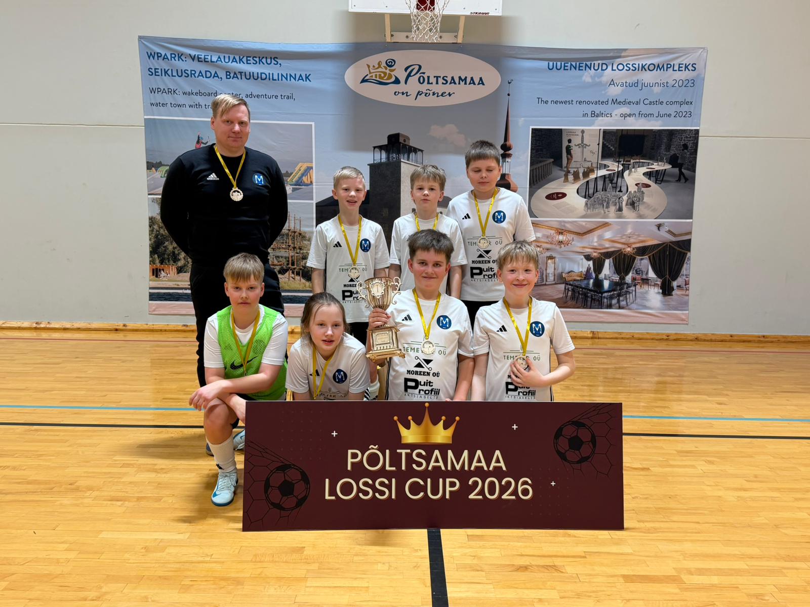 Põltsamaa võistkonnad võitsid mõlemas vanuseastmes esikoha. Foto erakogu