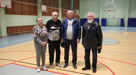 Hoonest rääkisid lähemalt Anar Treiman, Väino Treiman, Vello Saska ja Jaan Soone. Foto Raimo Metsamärt