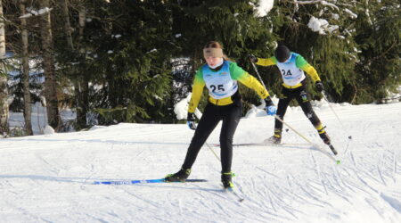 Eliise Sepri suusatuuril osalemas. Foto Raimo Metsamärt