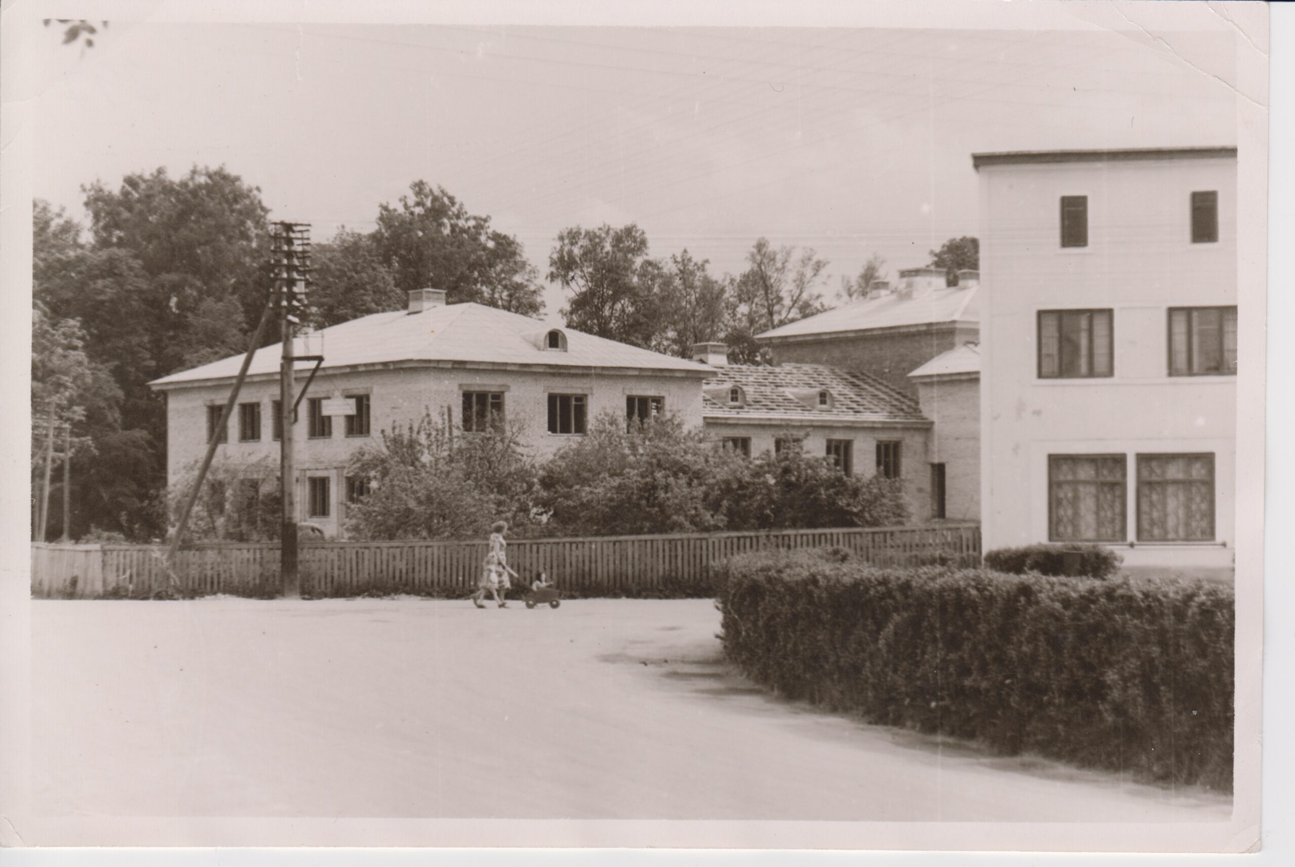Kultuurimaja 1960. aastal. Foto Anne Ütt erakogu