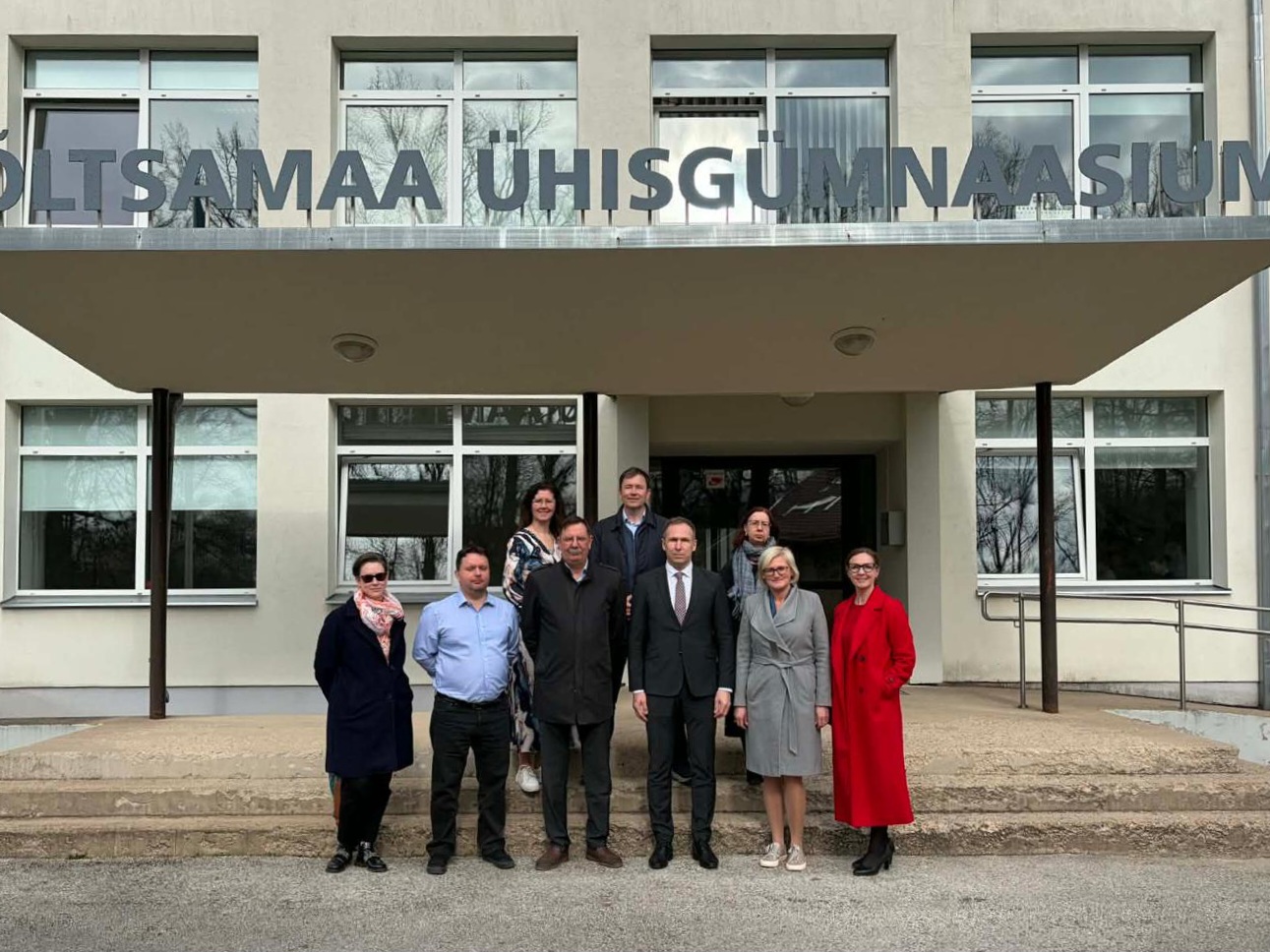 PÜGi külastasid ka Haridus- ja Teadusministeeriumi esindajad. Foto erakogu