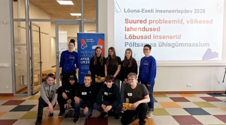 Suured probleemid, väikesed lahendused. Lõbusad insenerid. Foto PÜG