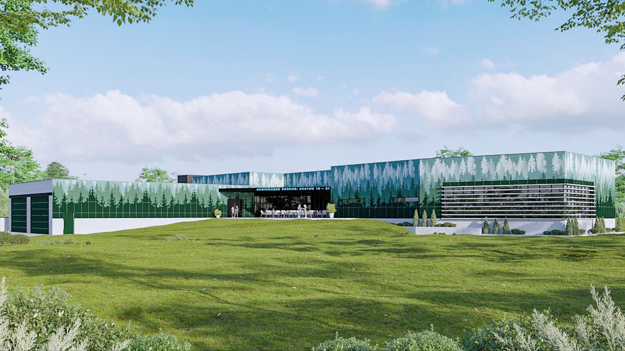 Illustreeriv foto eelprojektist (arhitekt Tiit Viirelaid, sisearhitekt Kaari Metslang). Projektijoonised 3DRender.ee OÜ