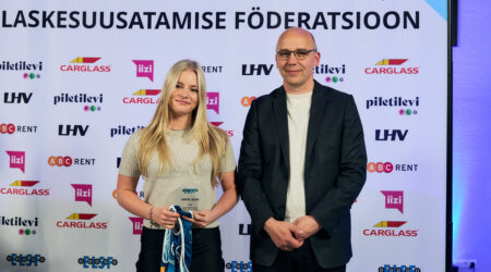 Mirtel saar ELSF pidulikul hooaja lõpetamisel. Foto Reiko Kolatska