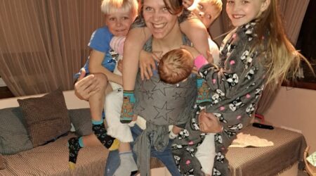 Peaaegu kõik lapsed pääsesid vahvale ühispildile!Foto erakogu