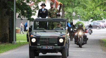 Tule saabumine Põltsamaale 2025. aastal. Foto Raimo Metsamärt