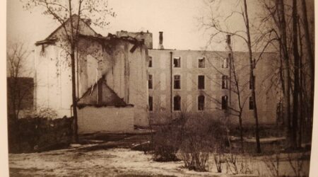 Põltsamaa loss 1941. aastal peale hävingut. Foto Põltsamaa Muuseum PLM FK 151. Fotograaf teadmata