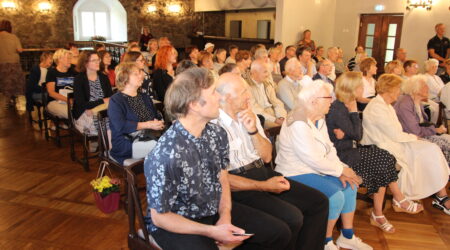 Kuulajaid oli saali kogunenud rõõmustavalt palju.Foto Raimo Metsamärt
