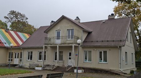 Põltsamaa Päevakeskuse maja, hetkel asub siin ka Perepesa. Foto Raimo Metsamärt