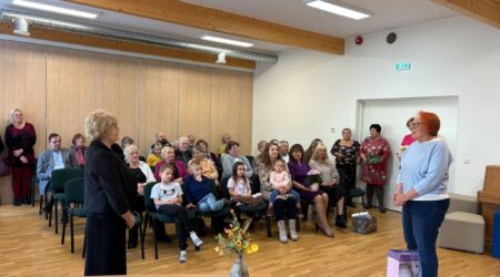 Hetk raamatukogu juubelilt. Foto Viivika Lepp